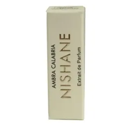 Nishane Ambra Calabria 1,5 ML 0,05 fl. oz. oficiālie smaržu paraugi